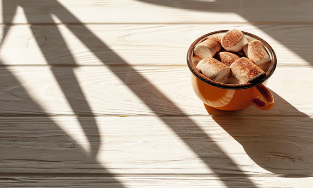 마시멜로 컵 이미지